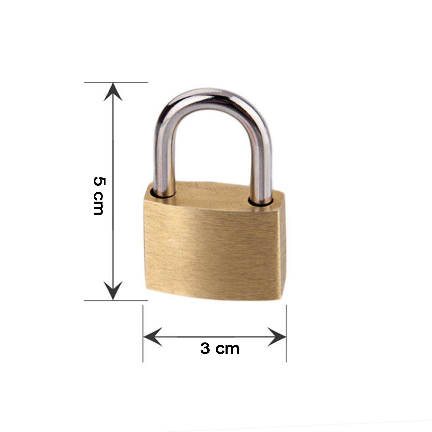 Lock and key set with 30 mm size for enhanced security Lock and key set with 30 mm size for enhanced security